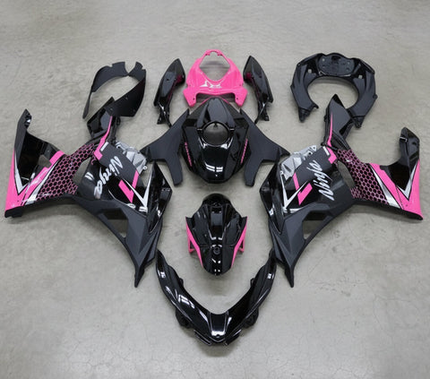 Kawasaki Ninja 400 Fairing set (2018-2023) Black, Pink, White, Silver at KingsMotorcycleFairings.com