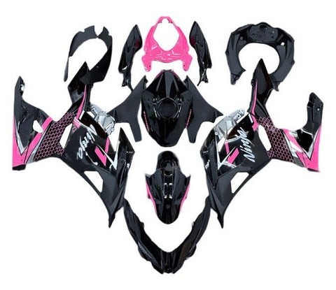 Kawasaki Ninja 400 Fairings (2018-2023) Black, Pink, White, Silver at KingsMotorcycleFairings.com