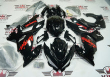 Kawasaki Ninja 400 Fairings (2018-2023) Black, Red at KingsMotorcycleFairings.com