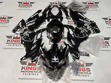Kawasaki Ninja 400 Fairings (2018-2023) Black, White RedBull from KingsMotorcycleFairings.com