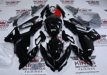 Kawasaki Ninja 400 Fairings (2018-2023) Black, White, Red from KingsMotorcycleFairings.com