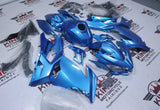Kawasaki Ninja 400 Fairings (2018-2023) Blue Metallic at KingsMotorcycleFairings.com