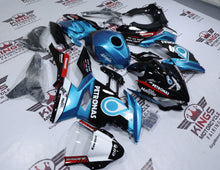 Kawasaki Ninja 400 Fairings (2018-2023) Blue, Black Petronas at KingsMotorcycleFairings.com