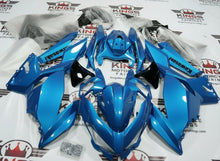 Kawasaki Ninja 400 Fairings (2018-2023) Blue at KingsMotorcycleFairings.com