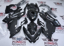 Kawasaki Ninja 400 Fairings (2018-2023) Faux Carbon Fiber, Gray from KingsMotorcycleFairings.com