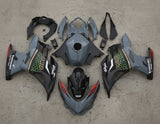 Kawasaki Ninja 400 Fairing kit (2018-2023) Gray, Black, Green, Gold at KingsMotorcycleFairings.com