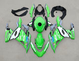 Kawasaki Ninja 400 Fairings (2018-2023) Green Trick Star at KingsMotorcycleFairings.com
