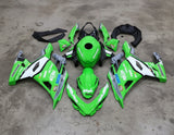 Kawasaki Ninja 400 Fairing kit (2018-2023) Green Trick Star at KingsMotorcycleFairings.com