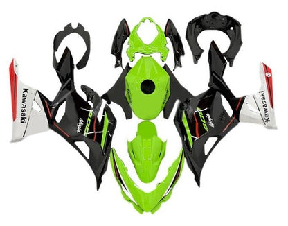 Kawasaki Ninja 400 Fairing set (2018-2023) Green, Black, White, Red at KingsMotorcycleFairings.com