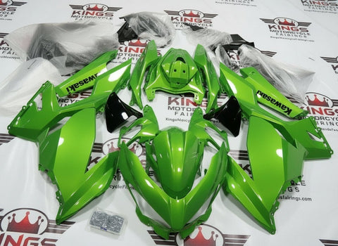 Kawasaki Ninja 400 Fairings (2018-2023) Green at KingsMotorcycleFairings.com