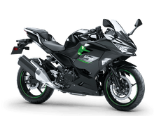 Kawasaki Ninja 400 Fairings (2018-2023) Matte Black, Green at KingsMotorcycleFairings.com