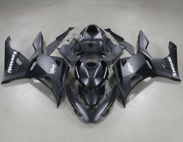 Kawasaki Ninja 400 Fairings (2018-2023) Matte Black at KingsMotorcycleFairings.com