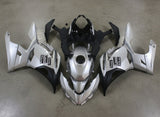 Kawasaki Ninja 400 Fairing kit (2018-2023) Matte Silver, Matte Black, Repsol at KingsMotorcycleFairings.com
