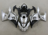 Kawasaki Ninja 400 Fairings (2018-2023) Matte Silver, Matte Black, Repsol at KingsMotorcycleFairings.com