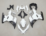 Kawasaki Ninja 400 Fairing kit (2018-2023) Matte White, Matte Black at KingsMotorcycleFairings.com