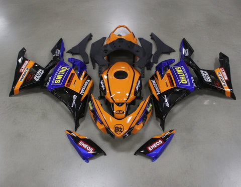 Kawasaki Ninja 400 Fairing set (2018-2023) Orange, Black, Blue at KingsMotorcycleFairings.com