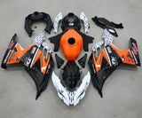 Kawasaki Ninja 400 Fairings (2018-2023) Orange, Black, White at KingsMotorcycleFairings.com