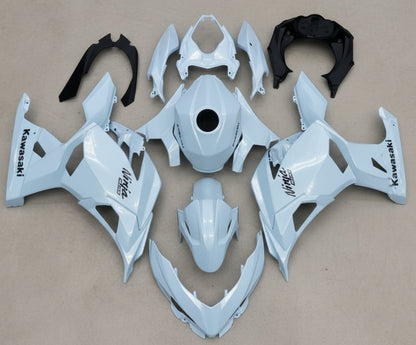 Kawasaki Ninja 400 Fairing set (2018-2023) Pearl White at KingsMotorcycleFairings.com