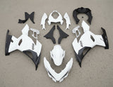 Kawasaki Ninja 400 Fairing set (2018-2023) White Gloss, Black Gloss at KingsMotorcycleFairings.com