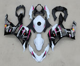 Kawasaki Ninja 400 Fairings (2018-2023) White, Black, Pink at KingsMotorcycleFairings.com