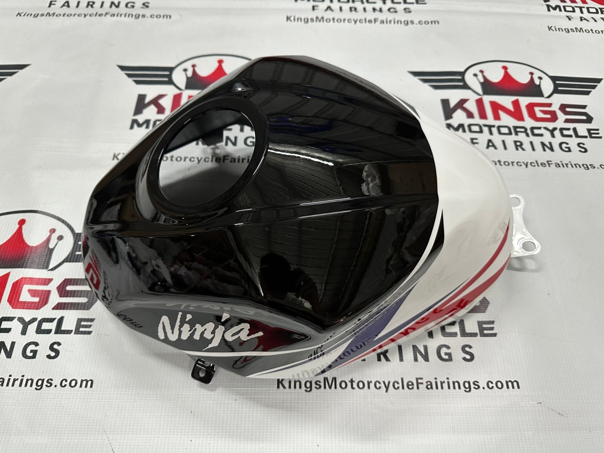 Kawasaki Ninja 400 Tank Fairing (2018-2023) White, Black, Red, Purple at KingsMotorcycleFairings.com