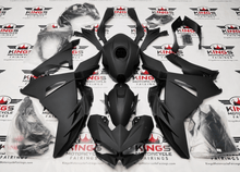 Kawasaki Ninja 500 Fairing Kit (2024-2025) All Matte Black at KingsMotorcycleFairings.com