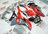 Kawasaki Ninja 500 Fairing Kit (2024-2025) Red, Gray, Matte Black at KingsMotorcycleFairings.com
