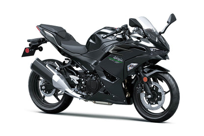 Kawasaki Ninja 500 Fairings (2024-2025) Black Gloss from KingsMotorcycleFairings.com