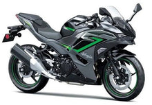 Kawasaki Ninja 500 Fairings (2024-2025) Black, Gray, Green at KingsMotorcycleFairings.com