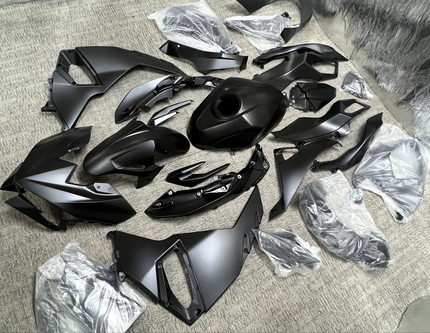 Fairings for Kawasaki Ninja 500 (2024-2025) Flat Black