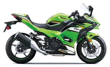 Kawasaki Ninja 500 Fairing Set (2024-2025) Green, White, Yellow, Black at KingsMotorcycleFairings.com