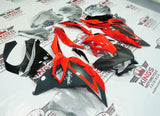 Kawasaki Ninja 500 Fairing set (2024-2025) Red, Gray, Black at KingsMotorcycleFairings.com