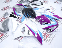 Kawasaki Ninja 500 Fairings (2024-2025) White, Purple, Blue, Black at KingsMotorcycleFairings.com