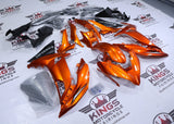 Kawasaki Ninja 650 Fairing Kit (2017-2019) Candy Orange at KingsMotorcycleFairings.com