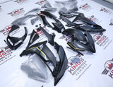 Kawasaki Ninja 650 Fairing Kit (2017-2019) Matte Black, Gold, Gray at KingsMotorcycleFairings.com