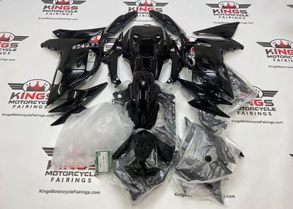 Kawasaki Ninja 650 Fairing Kit (2020-2025) All Gloss Black at KingsMotorcycleFairings.com