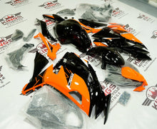 Kawasaki Ninja 650 Fairing Kit (2020-2025) Black, Orange, White at KingsMotorcycleFairings.com