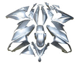 Kawasaki Ninja 650 Fairings (2009-2011) Silver at KingsMotorcycleFairings.com