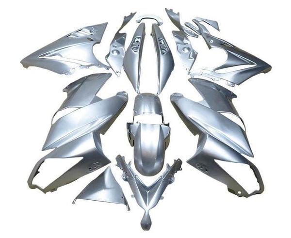 Kawasaki Ninja 650 Fairings (2009-2011) Silver at KingsMotorcycleFairings.com