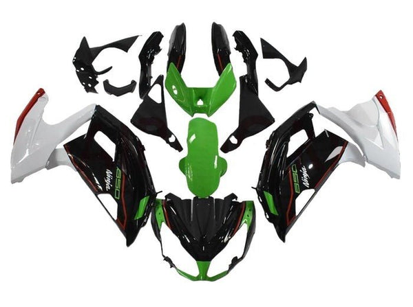 Kawasaki Ninja 650 Fairings (2012-2016) Black, Green, White, Red at KingsMotorcycleFairings.com