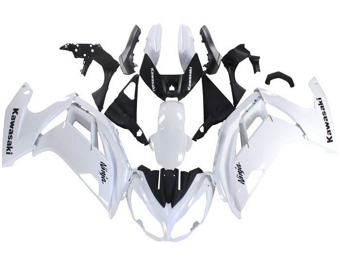 Kawasaki Ninja 650 Fairings (2012-2016) White at KingsMotorcycleFairings.com