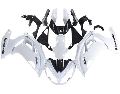 Kawasaki Ninja 650 Fairings (2012-2016) White at KingsMotorcycleFairings.com
