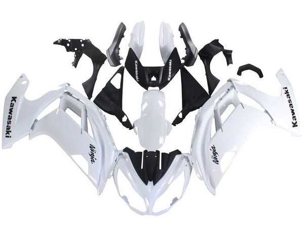 Kawasaki Ninja 650 Fairings (2012-2016) White at KingsMotorcycleFairings.com