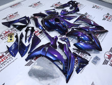 Kawasaki Ninja 650 Fairings (2017-2019) Chameleon Blue, Purple from KingsMotorcycleFairings.com