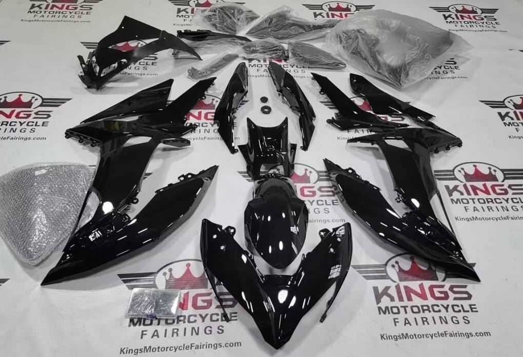Kawasaki Ninja 650 Fairings (2017-2019) Gloss Black at KingsMotorcycleFairings.com