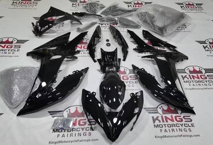 Kawasaki Ninja 650 Fairings (2017-2019) Gloss Black at KingsMotorcycleFairings.com