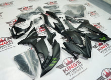 Kawasaki Ninja 650 Fairings (2017-2019) Matte Black, Gray, Green from KingsMotorcycleFairings.com