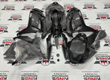 Kawasaki Ninja 650 Fairings (2020-2025) All Faux Carbon Fiber from KingsMotorcycleFairings.com
