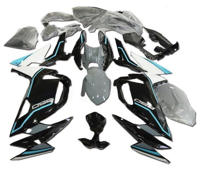 Kawasaki Ninja 650 Fairings (2020-2025) Black, Blue, Gray, White at KingsMotorcycleFairings.com