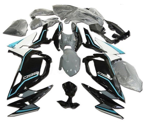 Kawasaki Ninja 650 Fairings (2020-2025) Black, Blue, Gray, White at KingsMotorcycleFairings.com
